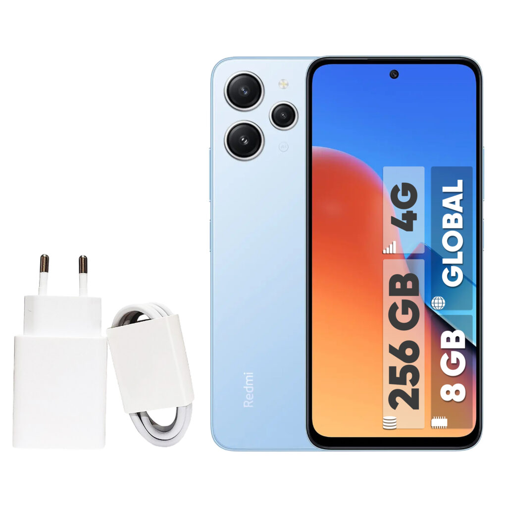 گوشی موبایل شیائومی مدل Redmi 12 دو سیم کارت ظرفیت 256 گیگابایت و رم 8 گیگابایت به همراه شارژر - گلوبال