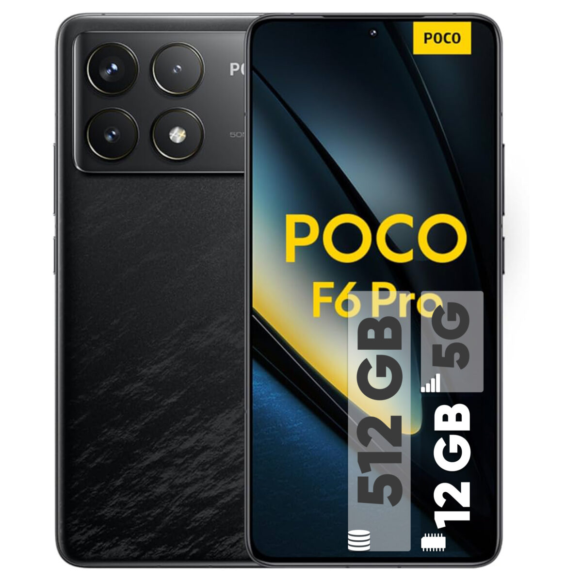گوشی موبایل شیائومی مدل Poco F6 Pro دو سیم کارت ظرفیت 512 گیگابایت و رم 12 گیگابایت